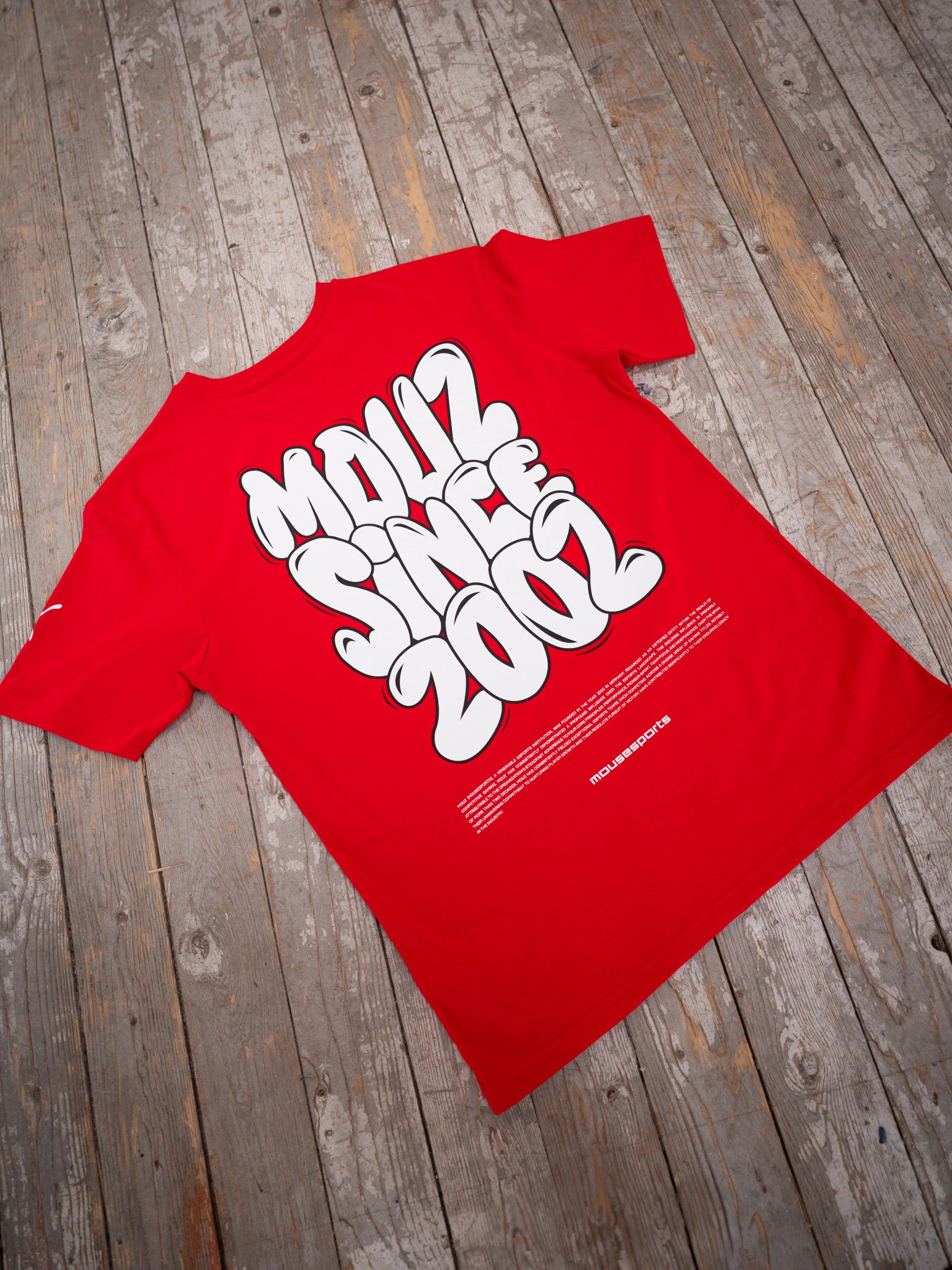 MOUZ 2024 Short Sleeve T-Shirt Red